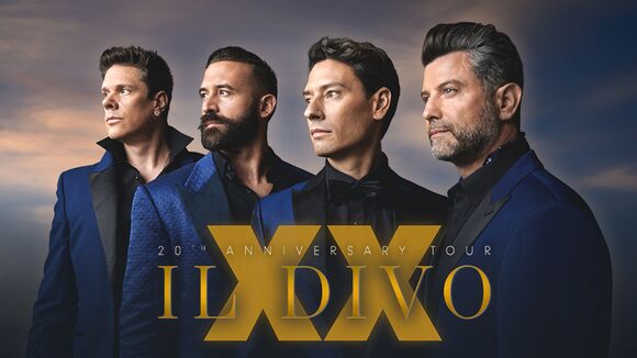 IL DIVO – XX  20th Anniversary Tour