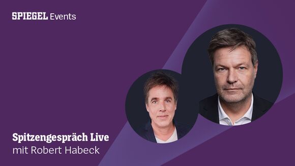 SPIEGEL-Spitzengespräch Live mit Robert Habeck und Markus Feldenkirchen