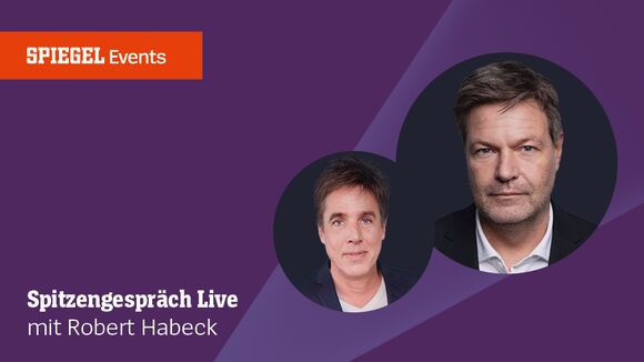 SPIEGEL-Spitzengespräch Live mit Robert Habeck und Markus Feldenkirchen