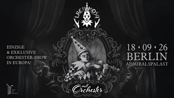 Lacrimosa mit Orchester - Einzige und Exklusive Orchester-Show in Europa!
